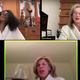 Image for article titled Here are Meryl Streep, Christine Baranski, and Audra McDonald drinking and singing Sondheim in their robes